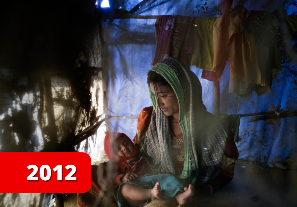 Rohingya refugee crisis image 2012