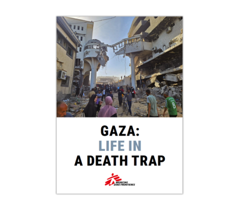 Gaza life in a death trap report cover