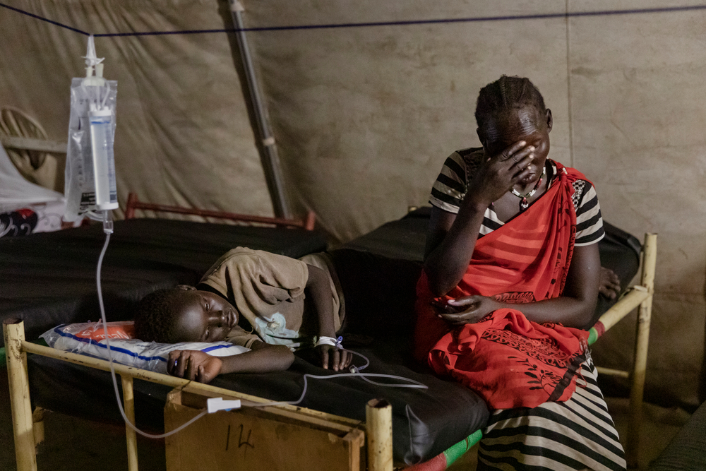MSF-supported Aweil State Hospital. South Sudan, October 2021 © Adrienne Surprenant/Item