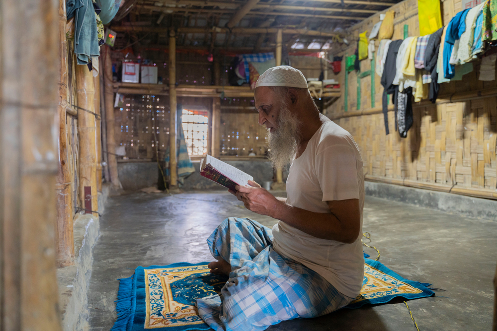 Mohamed Hussein, a 65-year-old Rohingya shared his wish with Doctors Without Borders. Bangladesh, 2022. © Saikat Mojumder/MSF