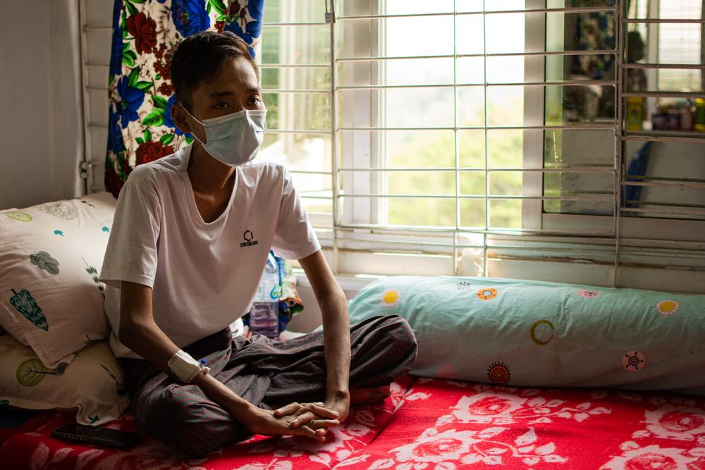 Myanmar TB patient
