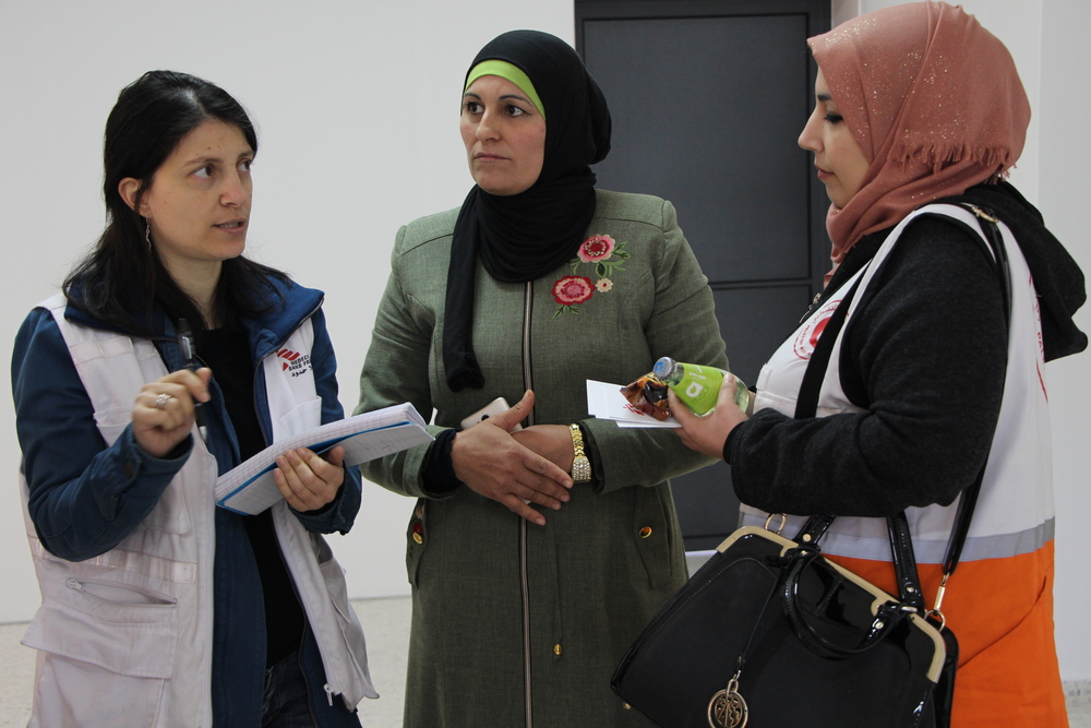 Social worker Shorouq Madmouj works with Médecins Sans Frontières in Nablus, Palestine