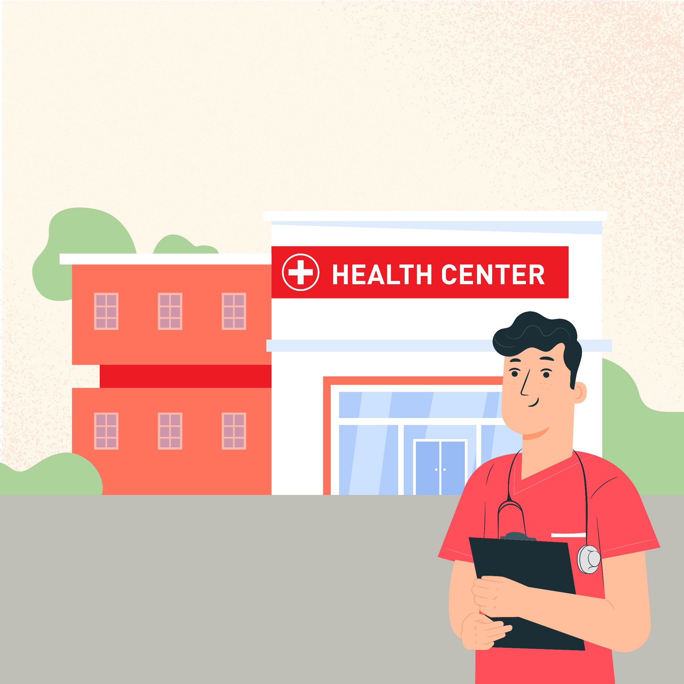 Kumonsulta sa health center