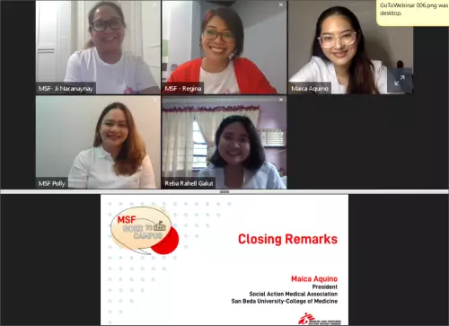 MSF Goes to Campus with San Beda