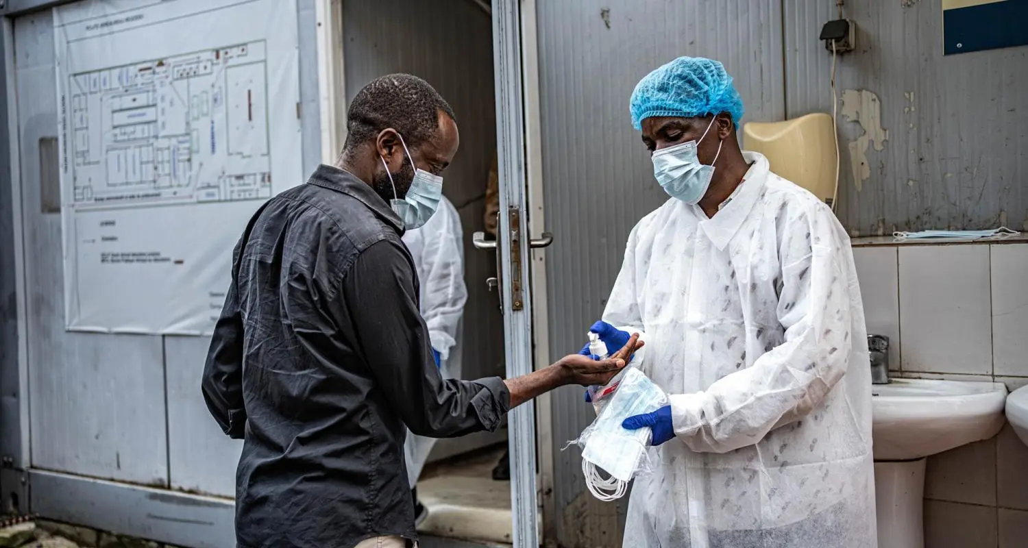 MSF staff in Goma