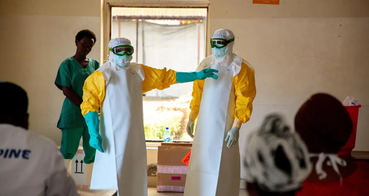 MSF teams conducted training for staff 