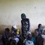 Women wait in the waiting room of the clinic in Gumuruk, Jonglei state, South Sudan. 2017