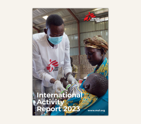 Cover of MSF International Activity Report 2023