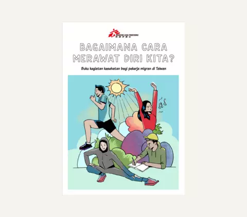 Activity book How Do You Take Care of You? Indonesian
