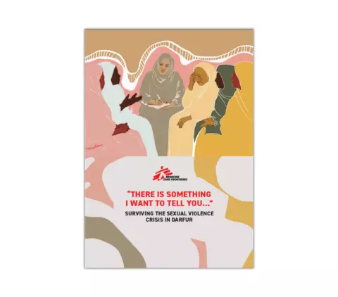 cover report of surviving the sexual violence crisis in darfur