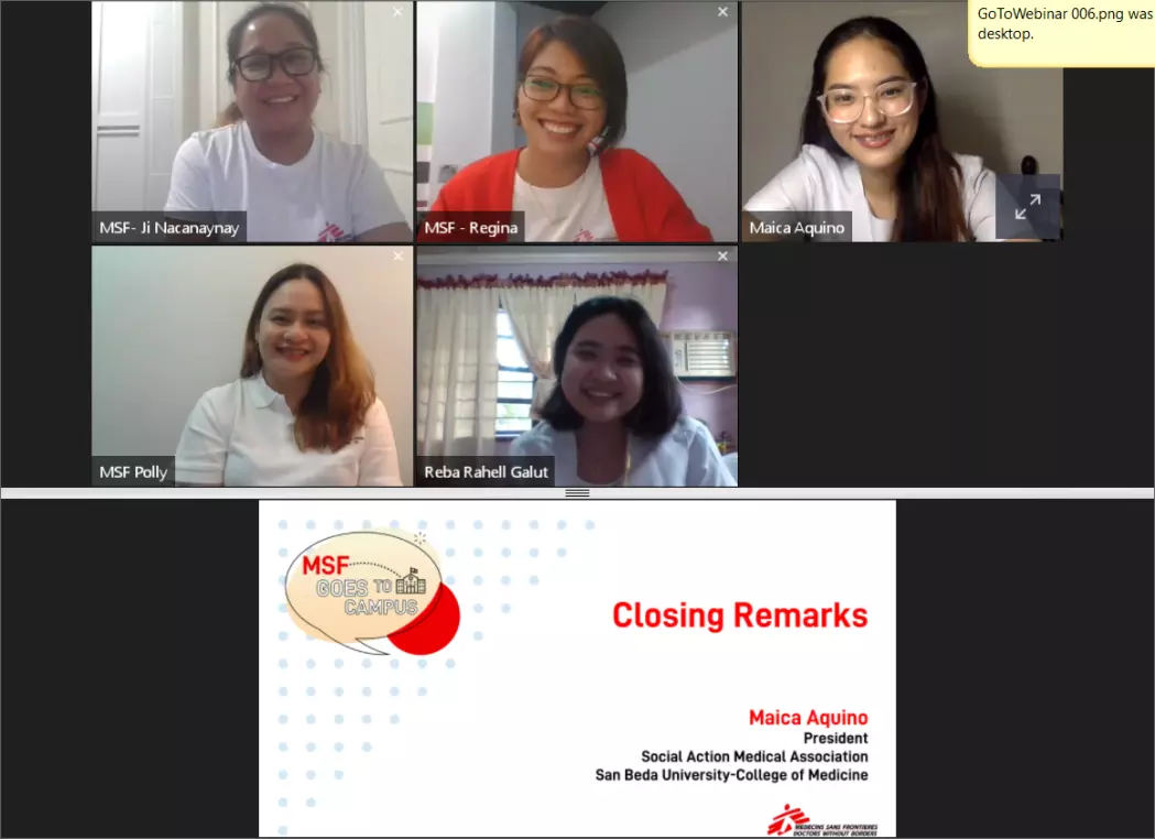 MSF Goes to Campus with San Beda