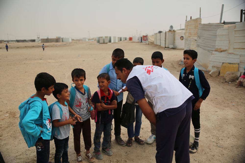 No safe haven for Iraq’s displaced. Photo: Mohammad Ghannam/MSF