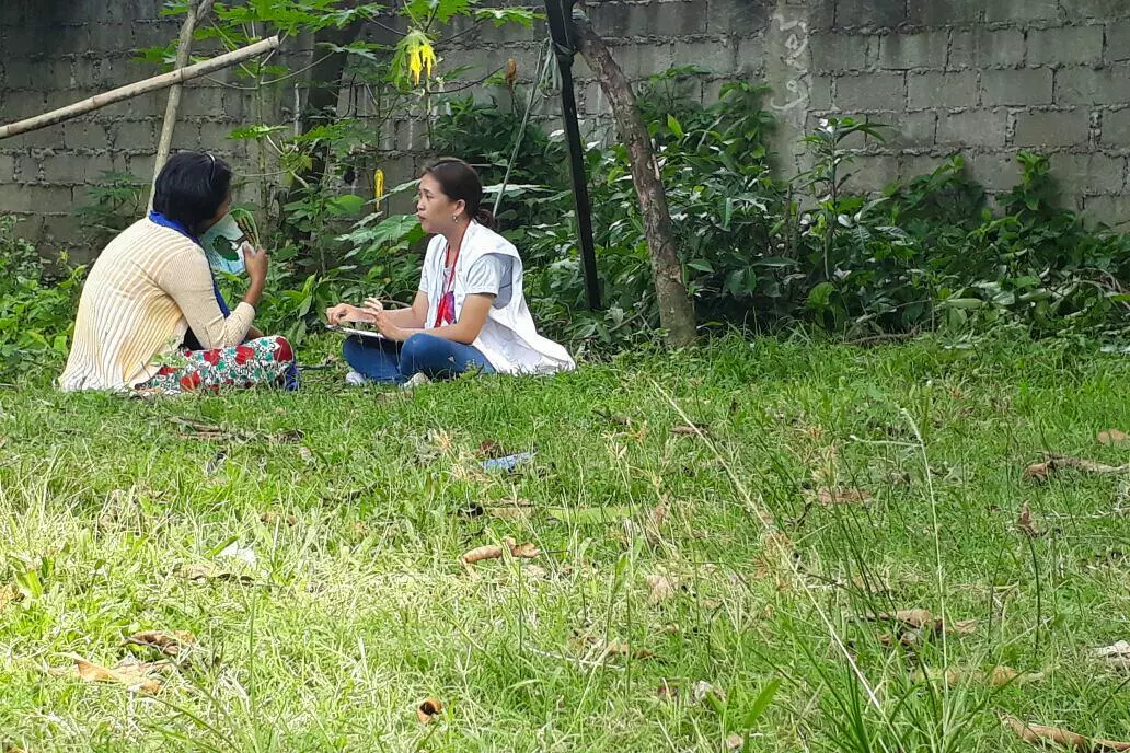 Supporting mental health after the Marawi siege ©Melanie Wenger