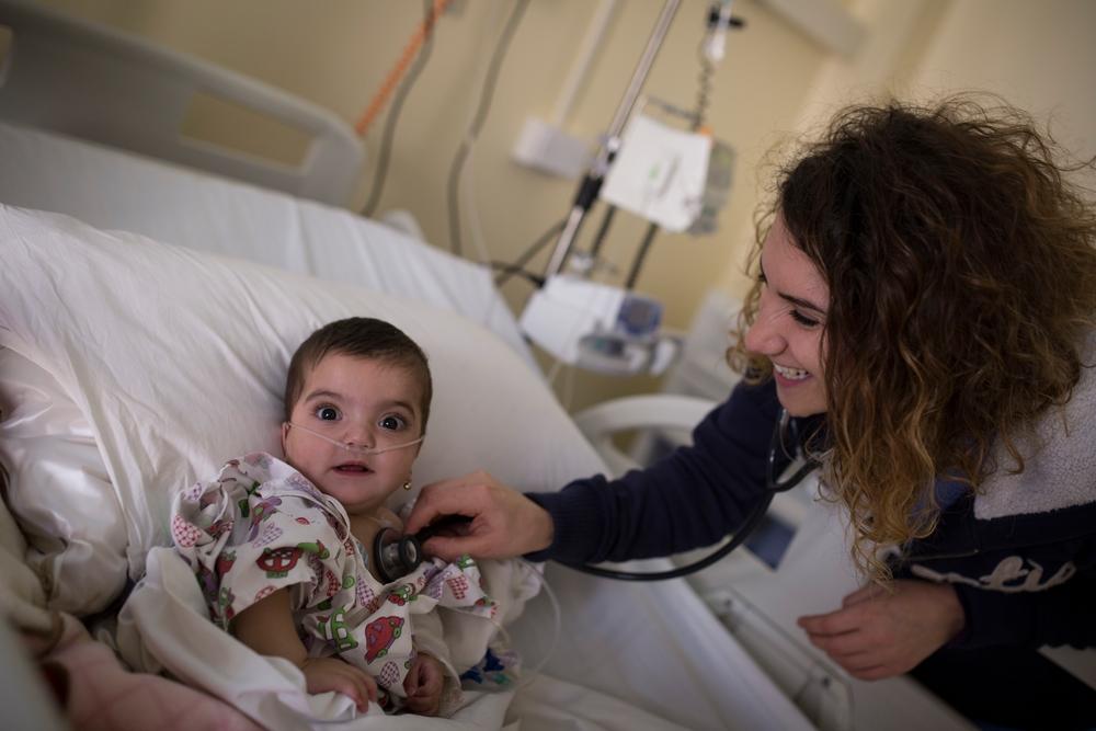 Pediatric services in Zahle hospital, Bekaa Valley. Photo: Florian SERIEX/MSF