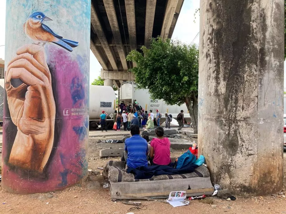 Men, women and children sleep under bridges, exposed to disease, police raids and crime.