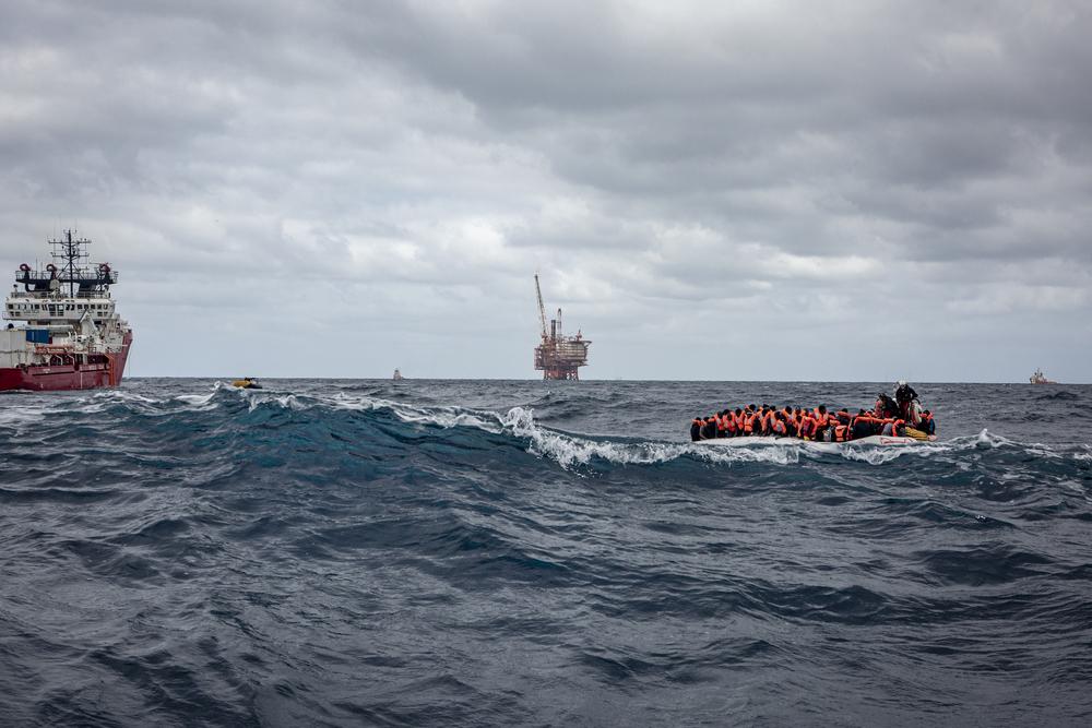 rescue by Ocean Viking 