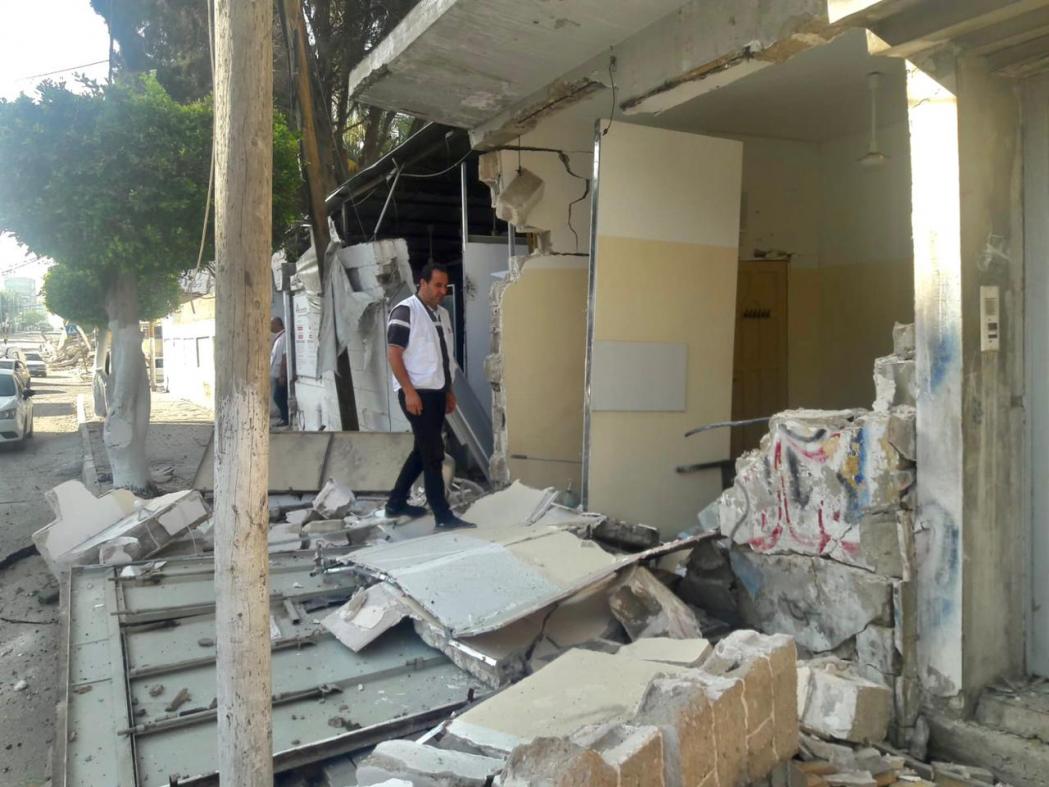 “Airstrikes are still continuing until now and have caused a lot of destruction around MSF clinic and office.”