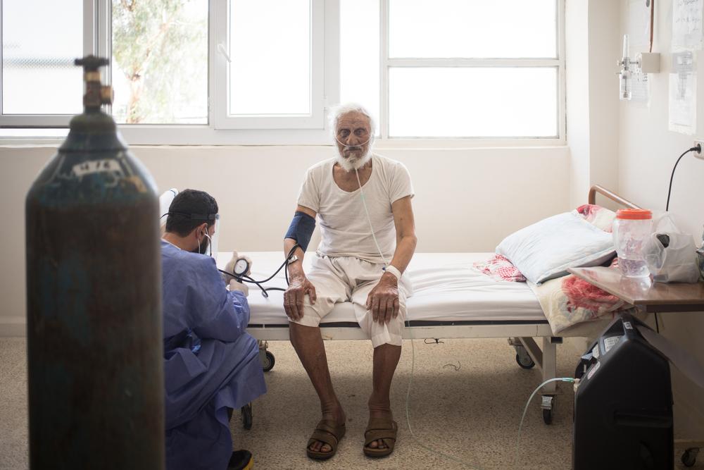 Northeast Syria COVID-19 | Raqqa Hospital Abu Bakr Testimony June, 2021 © Florent Vergnes 