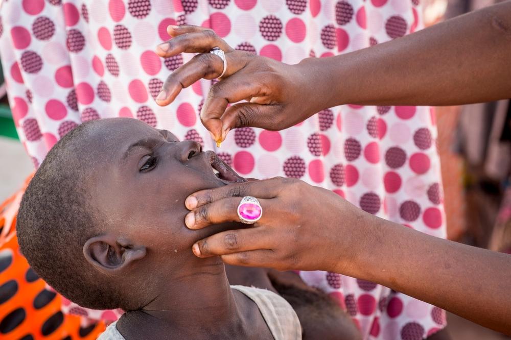 Vaccination for children under 5 years old in Ngala