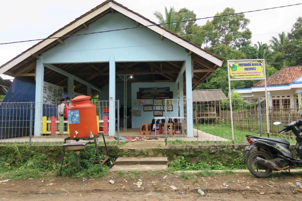 Posyandu Remaja (PosRem) in Tembong, Carita Sub District, is one of the youth integrated health posts pilots starting in 2020. 