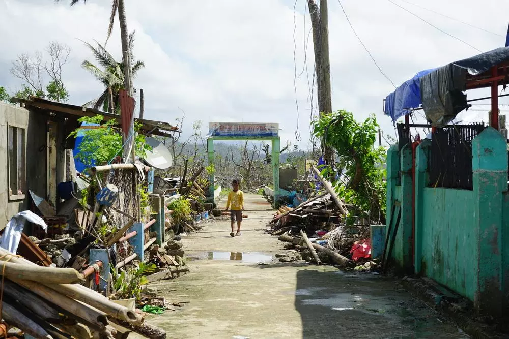 Brgy. Bilabid, Surigao City January 2022. Copyright: Regina Layug Rosero/MSF