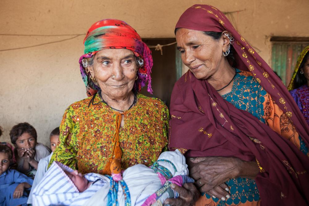 Gulshan’s baby is brought home to doting grandmothers. The family has lots of plans for the baby. 