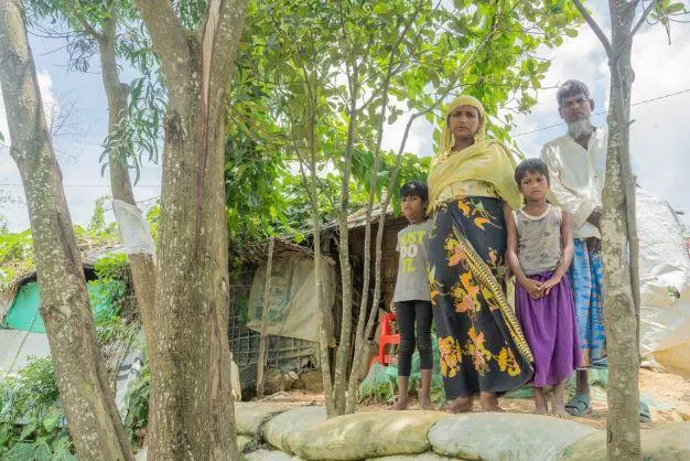 “We depend on food assistance and worry about what to feed them and if it’s enough. This is how we are living - half fed. Otherwise, I cannot buy my children anything.” Tayeba Begum, Rohingya refugee describes her life in the camps.