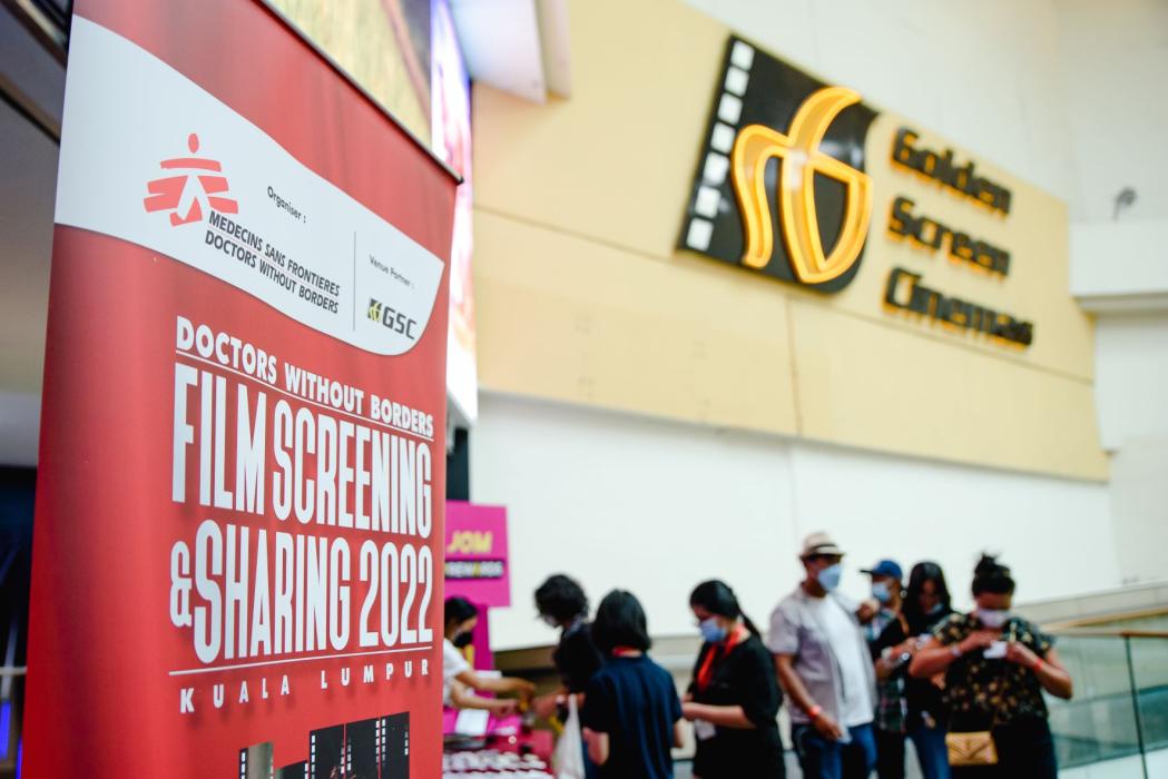 doctors without borders film screening and sharing in kuala lumpur, malaysi