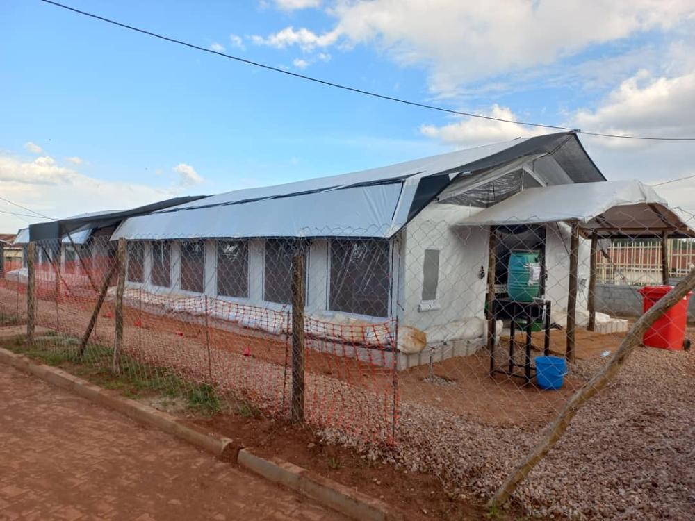 MSF has set up a 36 beds Ebola treatment unit at the Mubende hospital, for suspect and confirmed cases. Uganda, September 2022. © Augustin Westphal/MSF