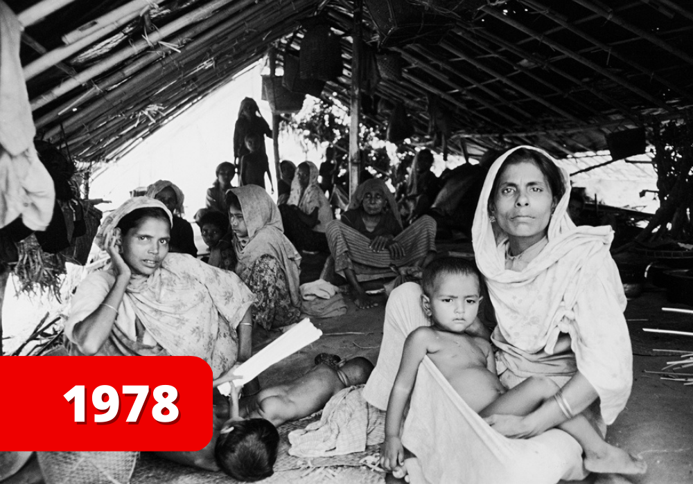 Rohingya refugee crisis image 1978