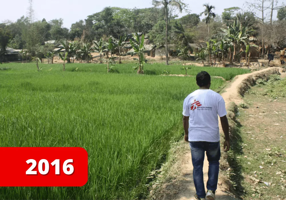 Rohingya refugee crisis image 2016