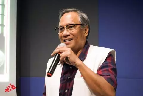 Dr. Francisco Raul Salvador is one of MSF’s seasoned field workers. 
