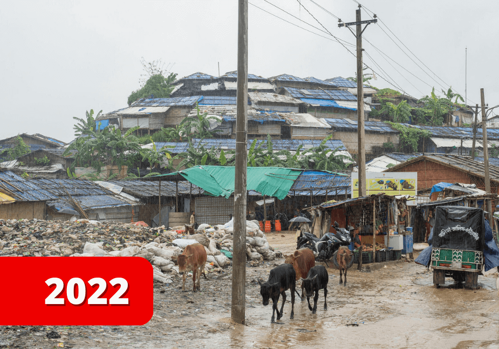 Rohingya refugee crisis image 2022