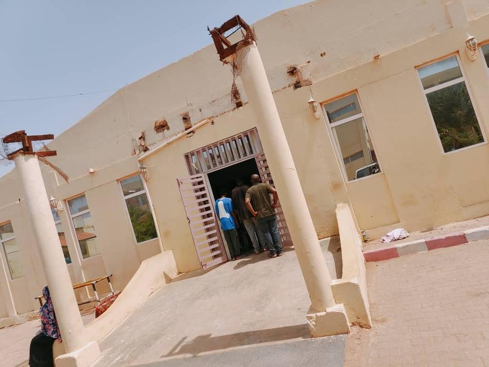 Doctors Without Borders-supported Al Nao hospital in Omdurman. Sudan, August 2023. © MSF