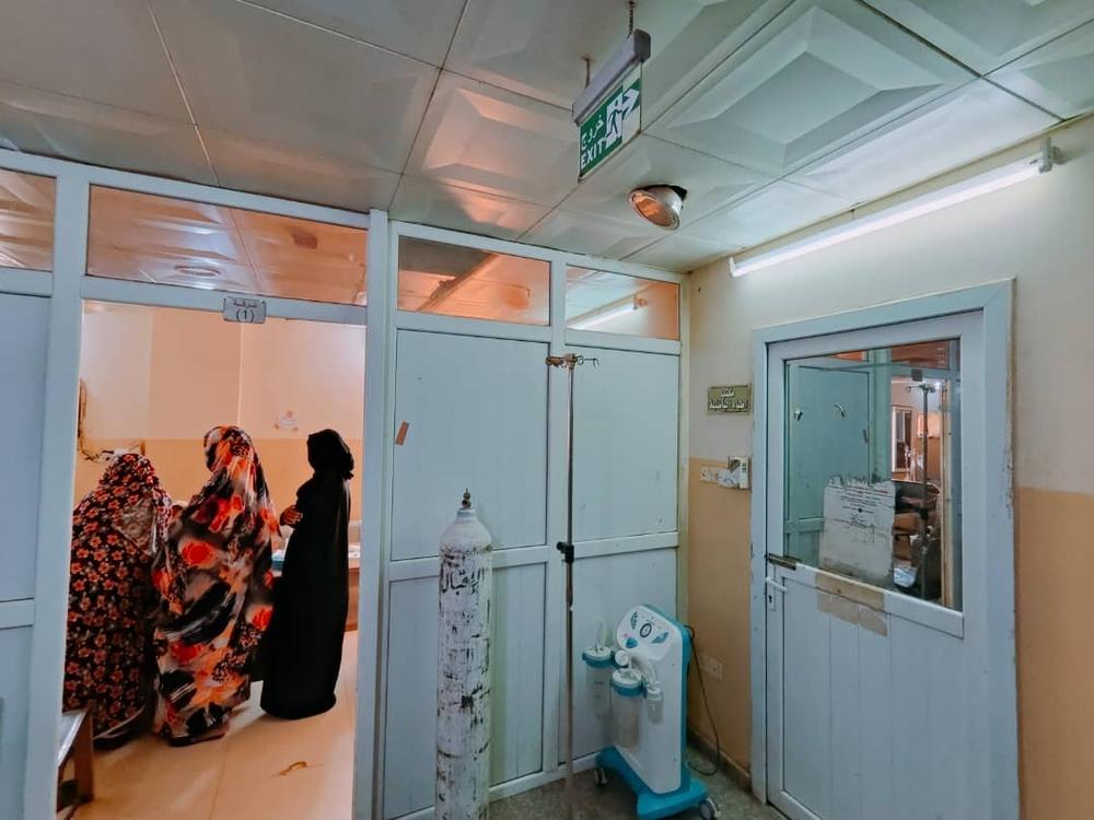 Patients treated in the Doctors Without Borders-supported Al Nao hospital in Omdurman, to the northwest of Khartoum, where intense fighting is taking place. Sudan, August 2023. © MSF