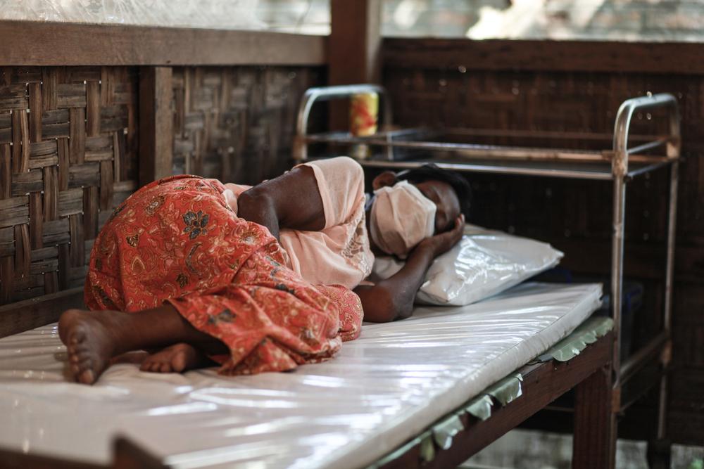 A patient under HIV/TB care. Myanmar, December 2018. © MSF/Scott Hamilton