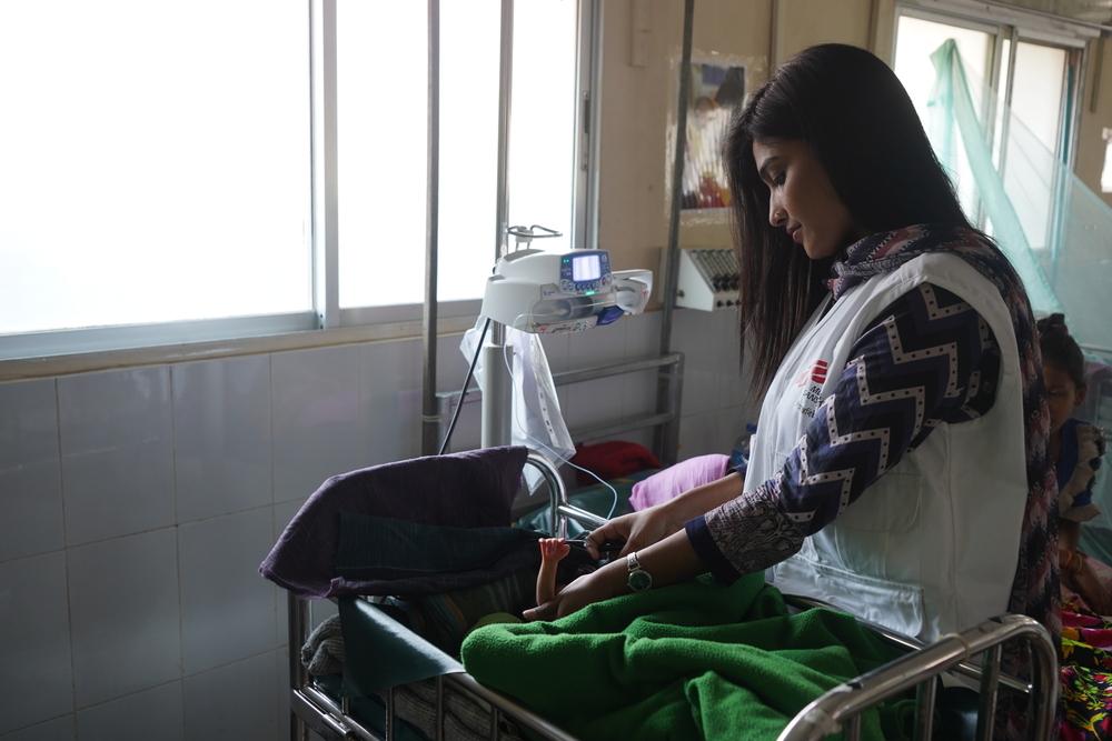 Umme Salma, Medical Doctor at MSF’s Kutupalong hospital. Bangladesh, 01 April 2024 © MSF/Farah Tanjee