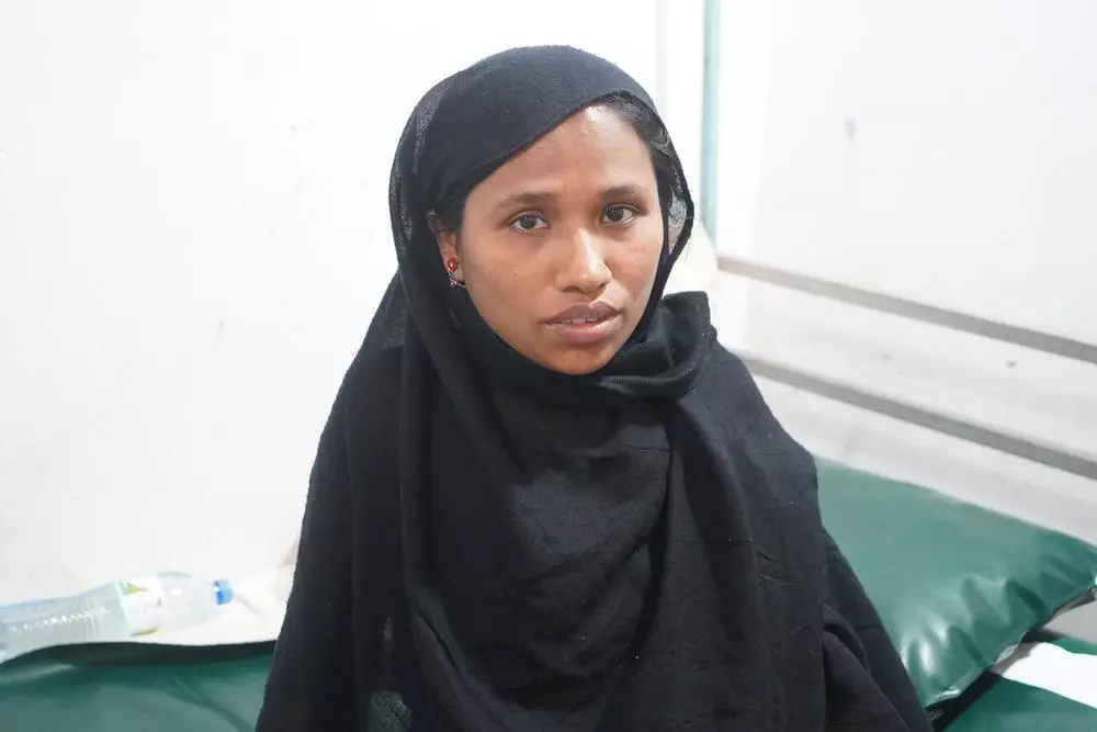 Tayaba, from Modhurchorra. Bangladesh, 01 April 2024 © MSF/Farah Tanjee 