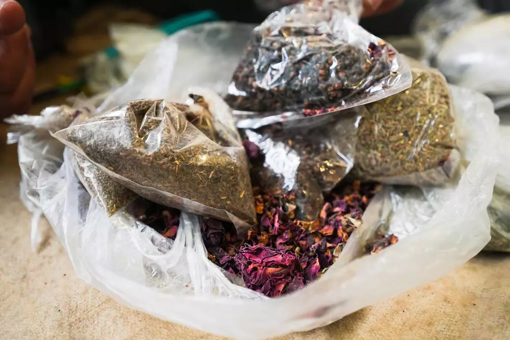 Bags of spices