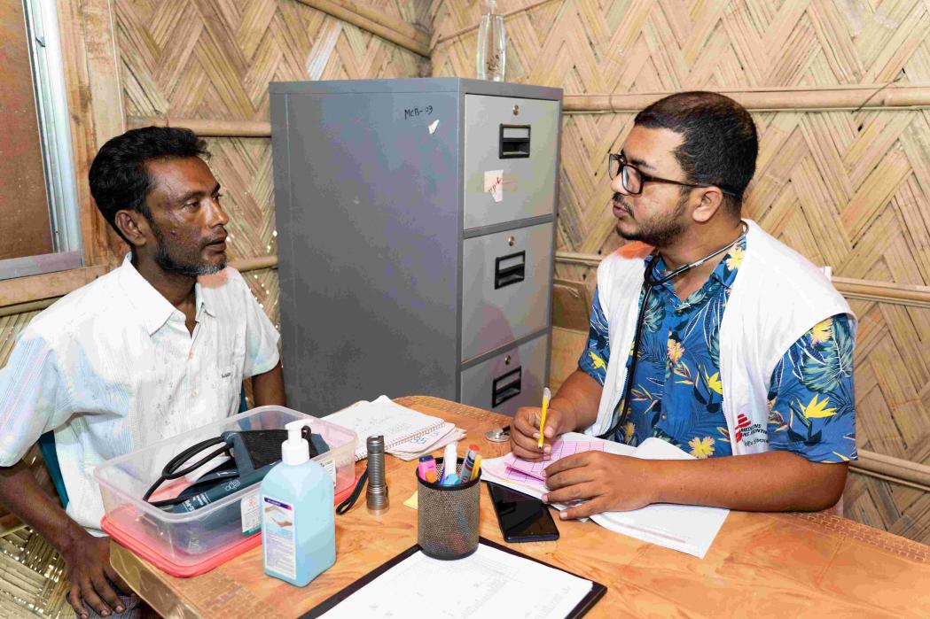 Dr. SM Tareq Rahman is Medical Activity Manager for MSF's Hospital on the Hill in Cox's Bazar, Bangladesh, where hepatitis C cases is rising among refugee communities in the camps.  