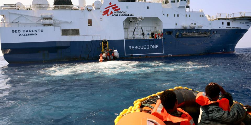 Italian authorities detain MSF rescue ship