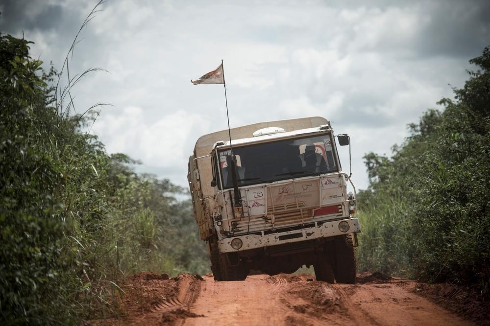 MSF truck from Grimari to Bambari