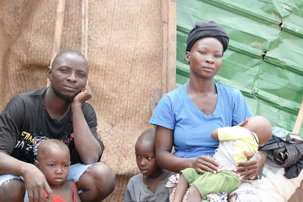 Abudo Chuado and his family are survivors of cyclone Chido. Their house was completely destroyed, and now they live in an improvised shelter made of wood and straw.