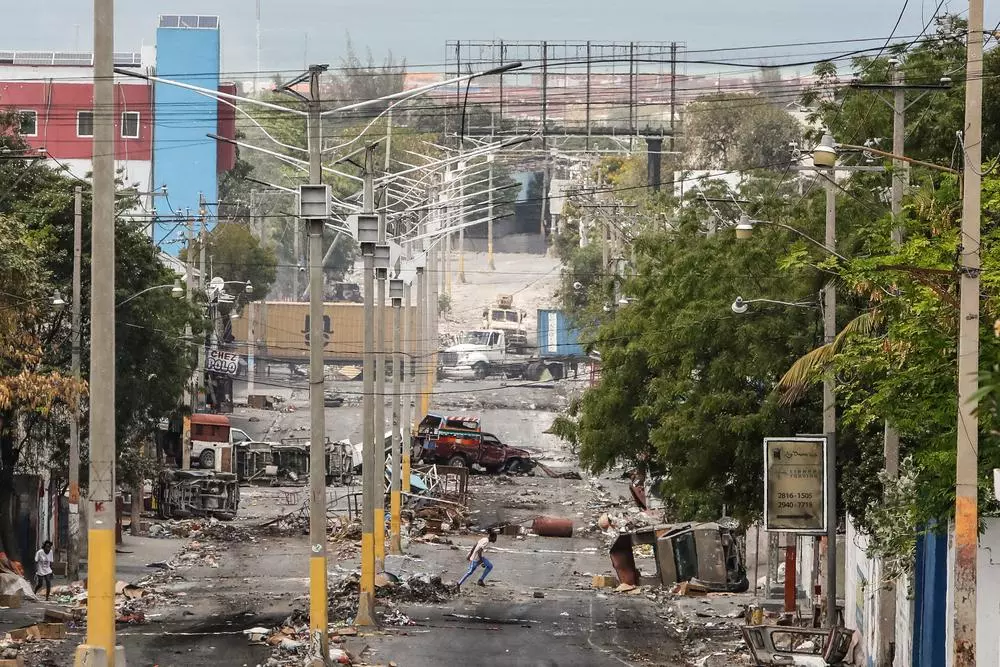 A view of Delmas 18 after a fight