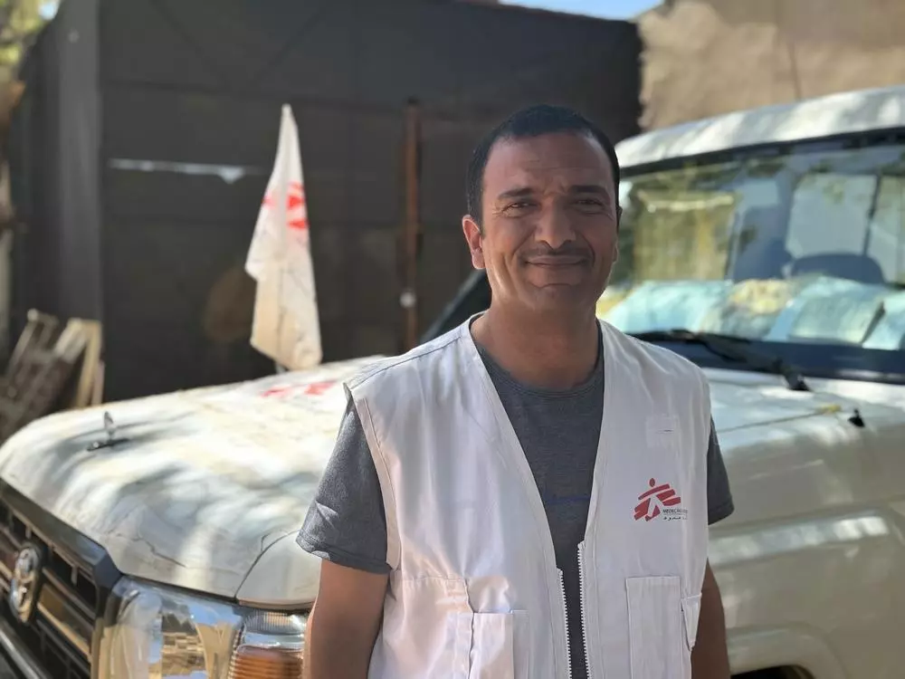 Marwan Taher from MSF