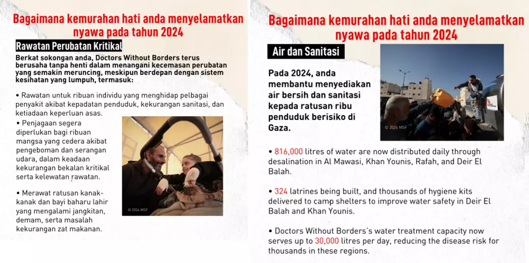 MSF in Gaza 2024
