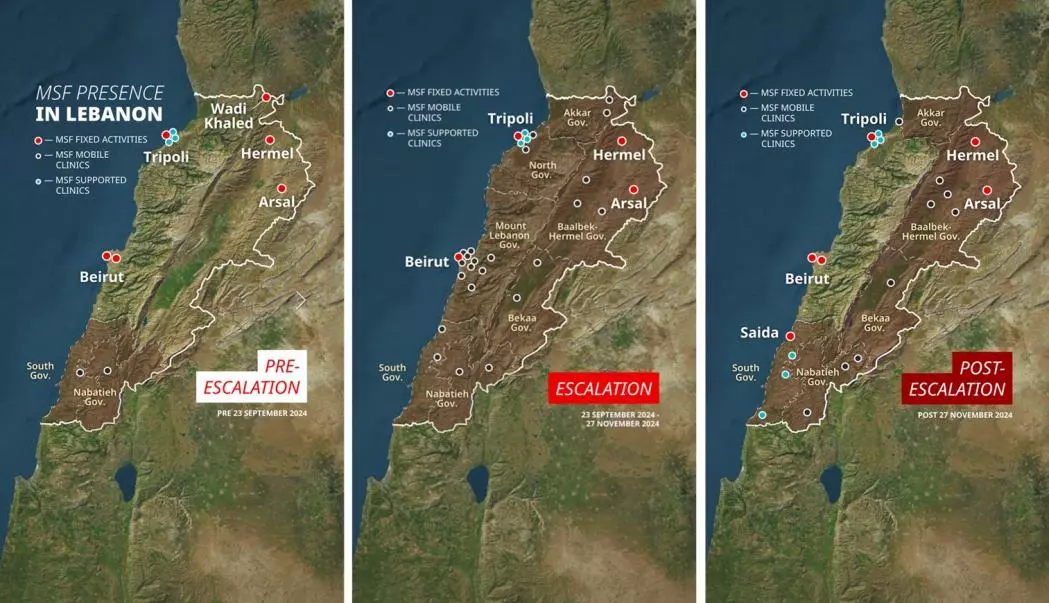 MSF in Lebanon