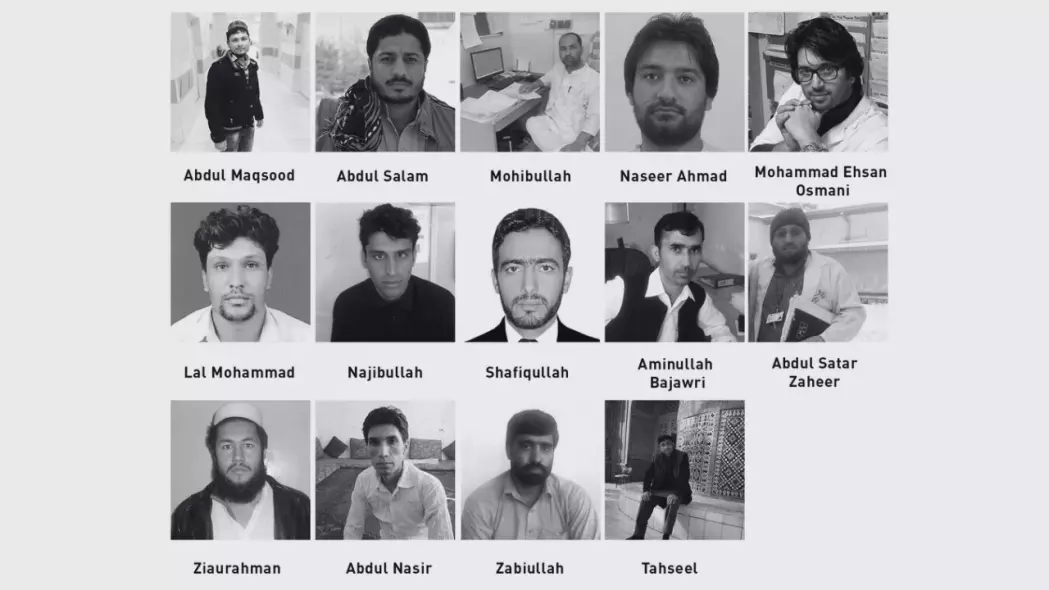 Photos of MSF colleagues killed in the Kunduz hospital attack in Afghanistan