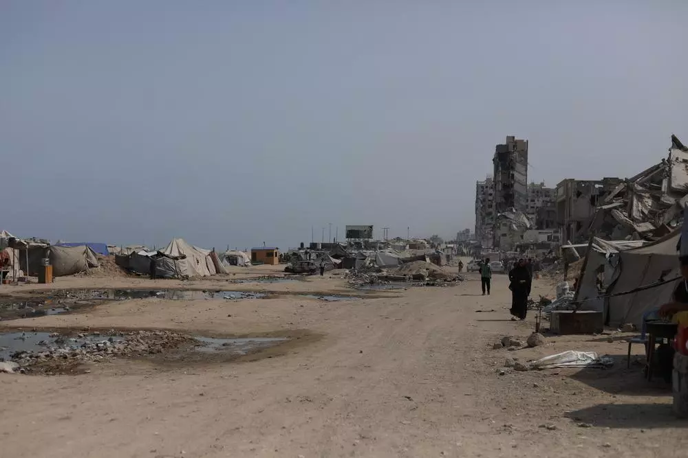 a view of Gaza