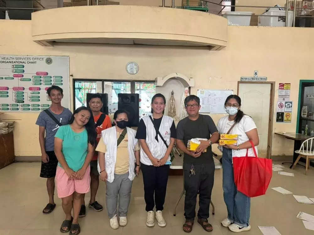 Typhoon Kalmaegi - Medicine Donation Philippines, 09 November, 2025. © MSF